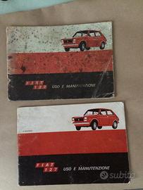 Libretto uso e manutenzione Fiat 127 1971 1972