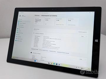 Surface Pro 3 i5 128GB SSD 4GB RAM Windows 11