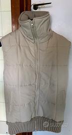 Gilet donna davanti impermeabile, retro in maglia