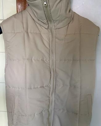 Gilet donna davanti impermeabile, retro in maglia