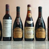 Bottiglie di Vino Barolo Vintage da Collezione