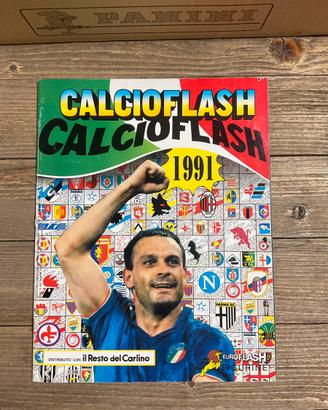 Album vuotoncalcioflash 90-91 calciatori figurine.