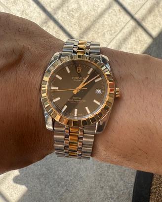 Orologio tudor acciaio e oro
