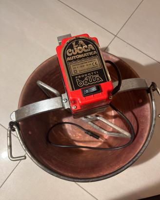 Paiolo polenta professionale in rame