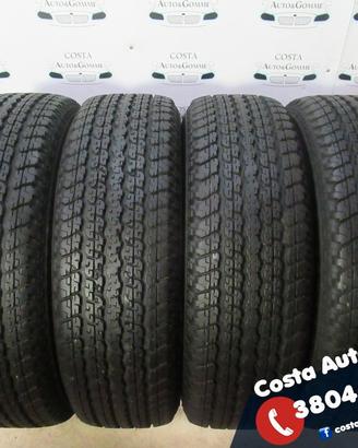 Gomme 255 70 18 Bridgestone  4Stagioni 99%