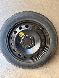 Ruotino scorta pneumatico Continental Bmw Serie 17
