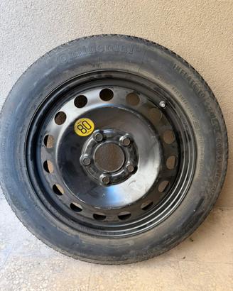 Ruotino scorta pneumatico Continental Bmw Serie 17