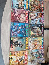 Lotto Fumetti conan il barbaro comic art