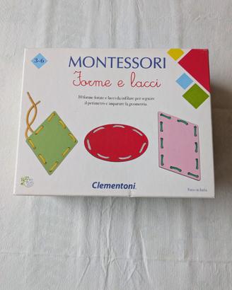 Gioco Montessori "Forme e Lacci"