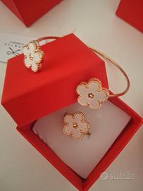 Completo bracciale ed anello