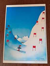 Cartolina Les 2 Alpes Humour Et Chansons 