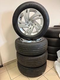 CERCHI LAND ROVER DA 18 CON GOMME ESTIVE