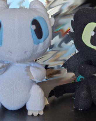 Dragon Trainer – Peluche Sdentato e Furia Chiara