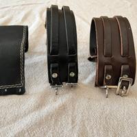 Bracciali da uomo in cuoio e pelle
