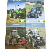Lotto 4 Brochure Depliant Trattori DEUTZ-FAHR Agro