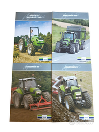 Lotto 4 Brochure Depliant Trattori DEUTZ-FAHR Agro
