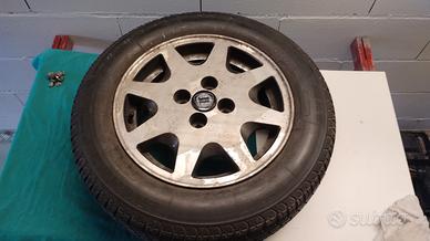 Cerchio in lega 14" Lancia Thema ruota gomma