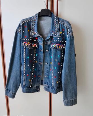 GIUBBOTTO JEANS DA DONNA 