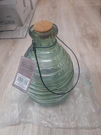 Contenitore in Vetro per Decupage o Olio