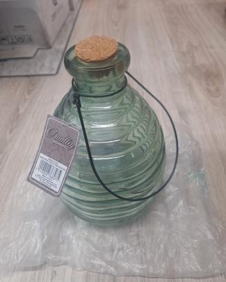 Contenitore in Vetro per Decupage o Olio