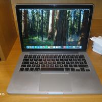 MacBook pro 13,3" 16GB+251GB SSD i5 con Sequoia