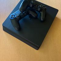 PS4 Slim 1 TB + 2 Joystick