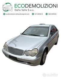 RICAMBI MERCEDES CLASSE C 2000 2.0 BENZINA 120KW