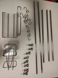 set portautensili da cucina con accessori