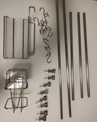 set portautensili da cucina con accessori