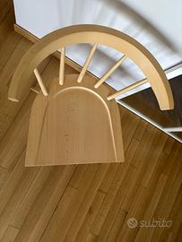 Virgil Abloh x IKEA MARKERAD Sedia Marrone