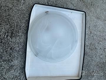 Plafoniera in vetro