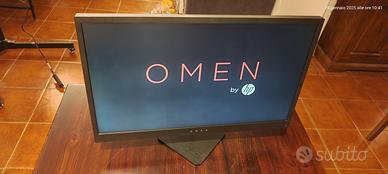 schermo pc gaming omen 25 144 hz full hd