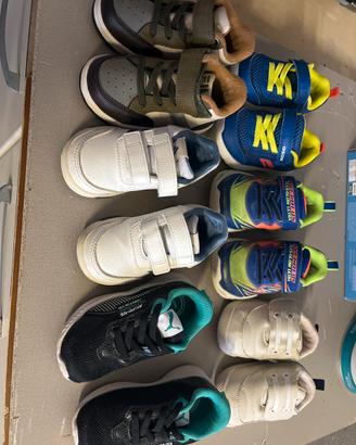 Lotto 6 Paia Scarpe Bimbo Primi passi