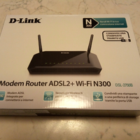 D-LINK Router modem ADSL2  WiFi-N 300 DSL