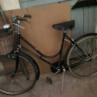 Bicicletta Legnano nera