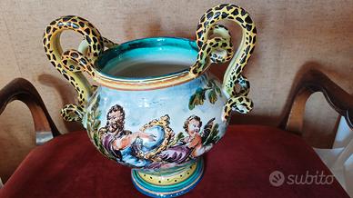 Vaso ceramica Albisola