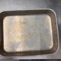 Teglie da forno rettangolari in alluminio