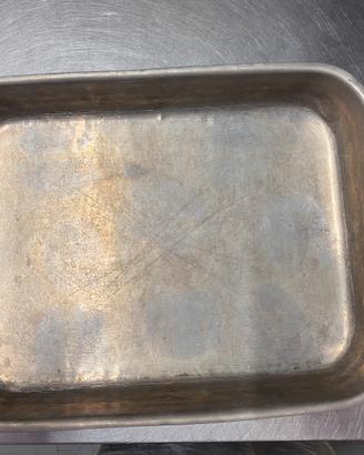 Teglie da forno rettangolari in alluminio