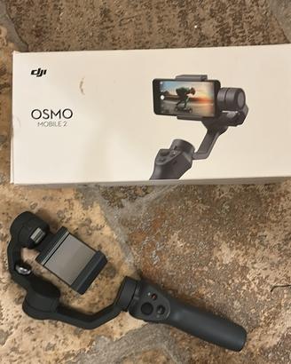 DJI OSMO MOBILE 2 + custodia rigida