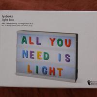 Lavagna luminosa - Light box