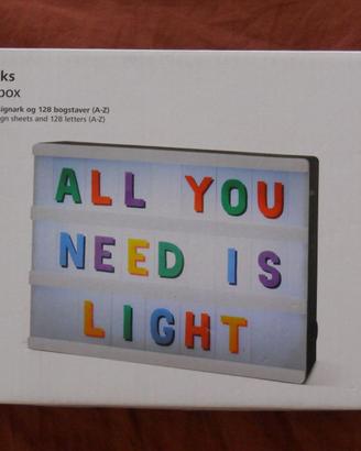 Lavagna luminosa - Light box