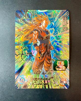 Dragon Ball Heroes Goku SSJ3 BM11-SEC3 Secret JP