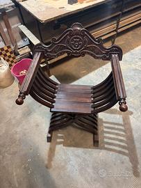 Sedia smontabile in legno