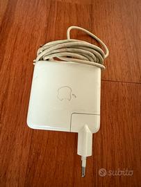 Alimentatore Mac Book bianco