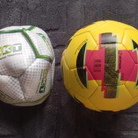 2 palloni calcio uno nuovo e uno quasi nuovo 