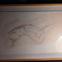 DIPINTO BRUNO CALVANI  1969 FIRMATO