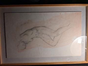 DIPINTO BRUNO CALVANI  1969 FIRMATO