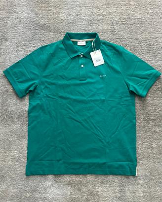 Polo Gant uomo verde L