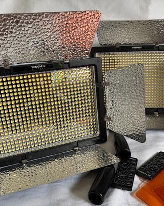 Kit 2 Pannelli LED Yongnuo YN600L Pro Video Light