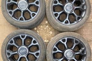 Cerchi in lega Fiat 500L trekking sport 17 nero